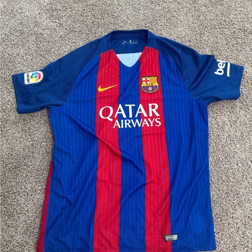 Nike FC Barcelona Jersey - Red and Blue 2016-2017 Original